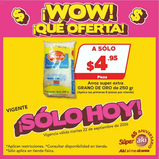 Catálogo Aki Gran Mayoreo en Mexicali | Nuestras mejores ofertas para ti | 2026-09-22T00:00:00.000Z - 2026-09-22T00:00:00.000Z