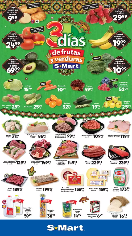 Catálogo S-Mart en Mexicali | Ofertas S-Mart juarez | 2026-09-22T00:00:00.000Z - 2026-09-24T00:00:00.000Z