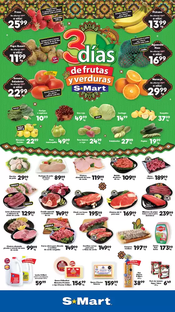 Catálogo S-Mart en Mexicali | Ofertas S-Mart chihuahua | 2026-09-22T00:00:00.000Z - 2026-09-24T00:00:00.000Z