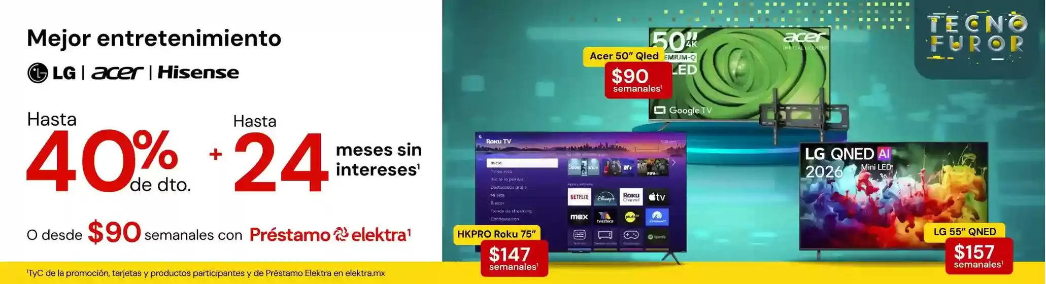 Catálogo Elektra en Cucuyulapa | Ofertas y promociones actuales | 2026-09-22T00:00:00.000Z - 2026-09-30T00:00:00.000Z