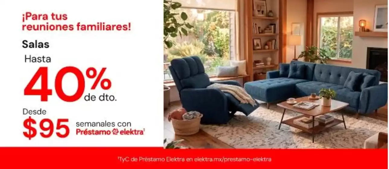 Catálogo Elektra | Gran variedad de ofertas | 2026-09-22T00:00:00.000Z - 2026-09-30T00:00:00.000Z