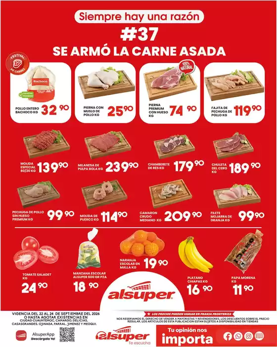 Catálogo Alsuper | Alsuper Chihuahua-estado | 2026-09-22T00:00:00.000Z - 2026-09-24T00:00:00.000Z