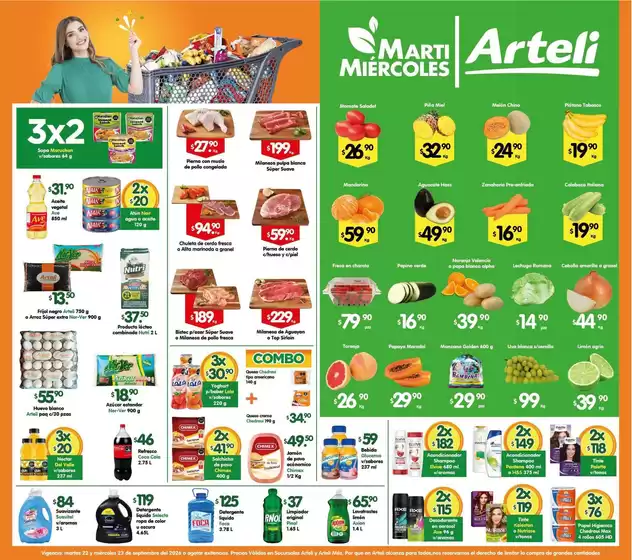 Catálogo Arteli express en Acayuca (Hidalgo) | Excelente oferta para todos los clientes | 2026-09-22T00:00:00.000Z - 2026-09-23T00:00:00.000Z