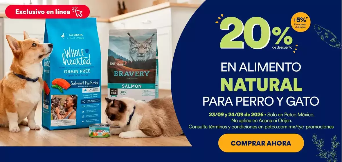 Catálogo Petco en Chimalhuacán | Ofertas Petco | 2026-09-23T00:00:00.000Z - 2026-09-24T00:00:00.000Z