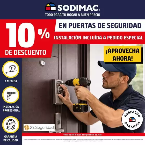 Catálogo Sodimac Constructor en Frontera (COAH) | Ofertas principales para todos los cazadores de gangas | 2026-09-01T00:00:00.000Z - 2026-09-30T00:00:00.000Z