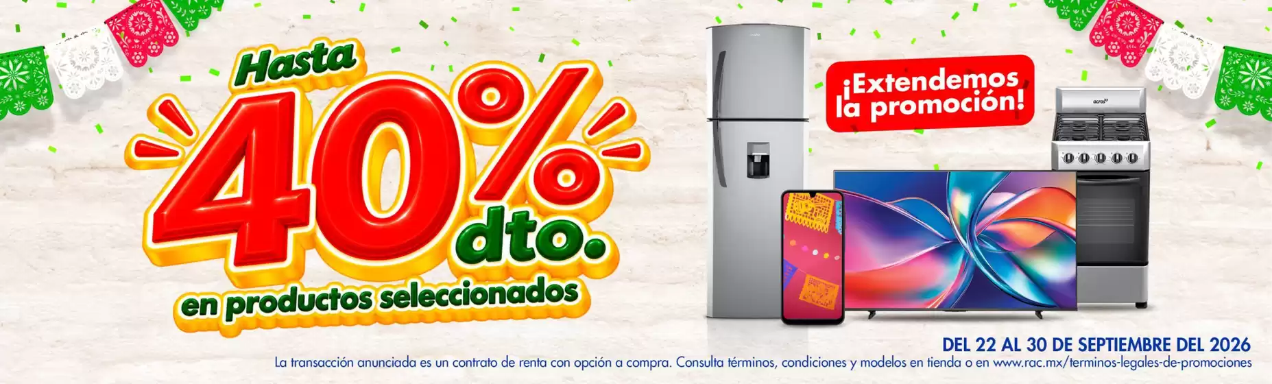 Catálogo RAC | Nuestras mejores gangas | 2026-09-22T00:00:00.000Z - 2026-09-30T00:00:00.000Z