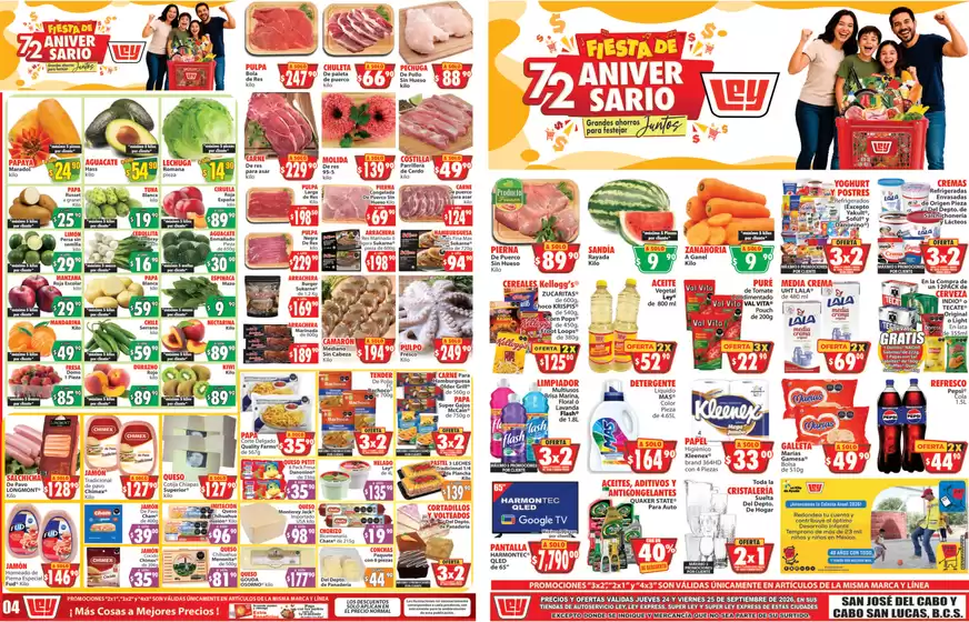 Catálogo Casa Ley | Ofertas y promociones actuales | 2026-09-24T00:00:00.000Z - 2026-09-27T00:00:00.000Z