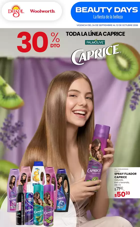 Catálogo Del Sol en Zempoala (Hidalgo) | La Fiesta de la Belleza en Tiendas Del Sol y Woolworth - Colgate | 2026-09-24T00:00:00.000Z - 2026-10-12T00:00:00.000Z