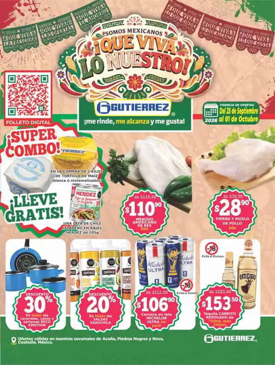 Catálogo Super Gutierrez en Tepotzotlán | Volante Super Gutierrez | 2026-09-25T00:00:00.000Z - 2026-10-01T00:00:00.000Z