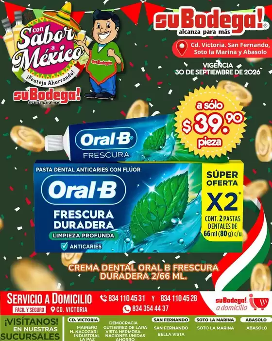 Catálogo SuBodega en Tepotzotlán | Gangas exclusivas | 2026-09-25T00:00:00.000Z - 2026-09-30T00:00:00.000Z