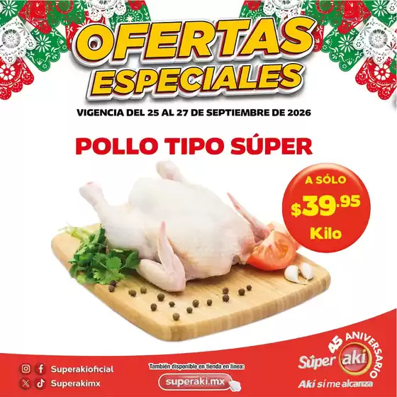 Catálogo Súper Aki en Tepotzotlán | Nuestras mejores ofertas para ti | 2026-09-25T00:00:00.000Z - 2026-09-27T00:00:00.000Z