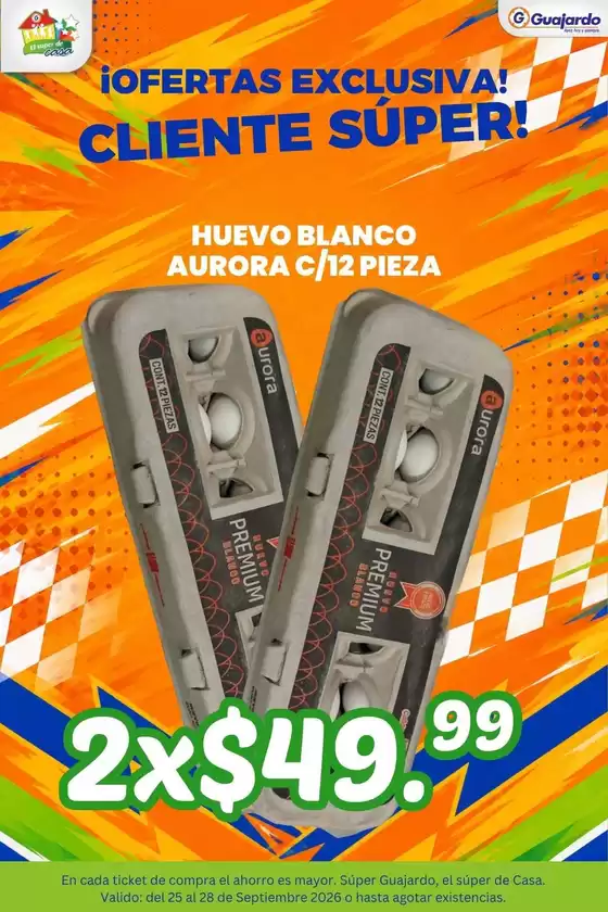 Catálogo Guajardo en Plan de Ayala | Ofertas Guajardo | 2026-09-25T00:00:00.000Z - 2026-09-28T00:00:00.000Z