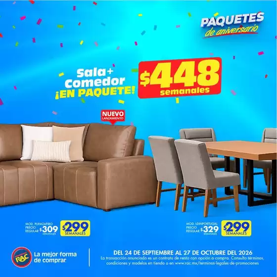 Catálogo RAC | Excelente oferta para cazadores de gangas | 2026-09-24T00:00:00.000Z - 2026-10-27T00:00:00.000Z