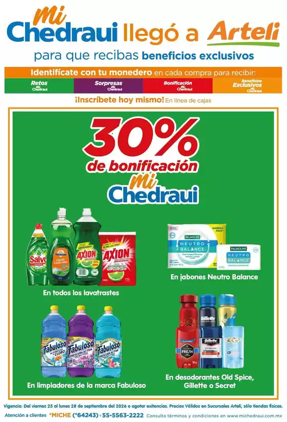 Catálogo Arteli express | Ofertas Arteli express | 2026-09-25T00:00:00.000Z - 2026-09-28T00:00:00.000Z
