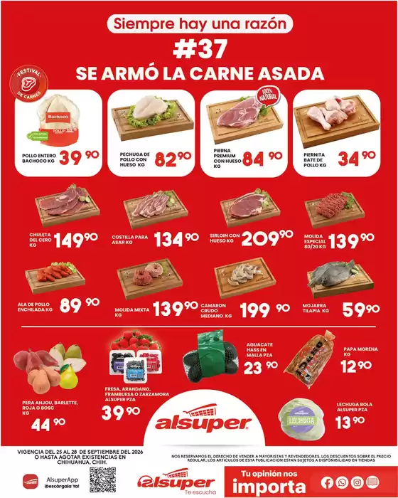 Catálogo Alsuper en Acaponeta | Alsuper Chihuahua-capital | 2026-09-25T00:00:00.000Z - 2026-09-28T00:00:00.000Z