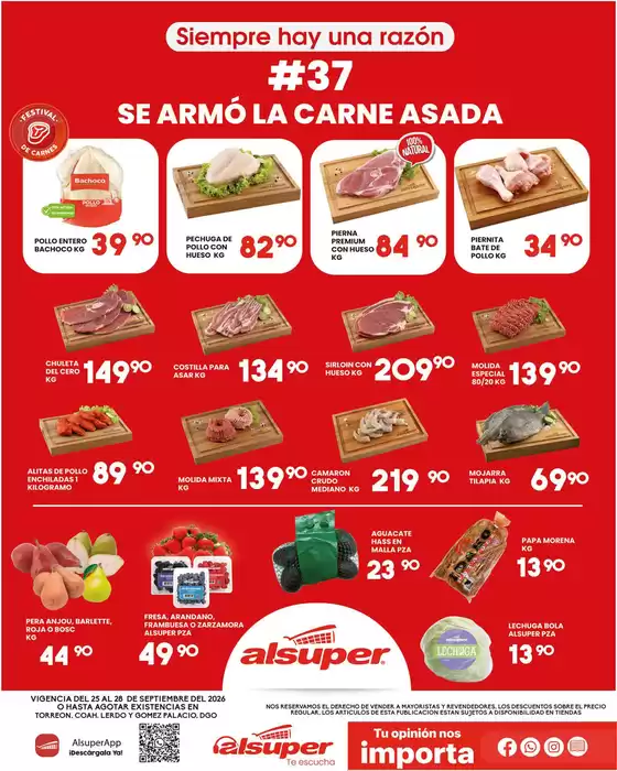 Catálogo Alsuper en Acaponeta | Alsuper Laguna | 2026-09-25T00:00:00.000Z - 2026-09-28T00:00:00.000Z