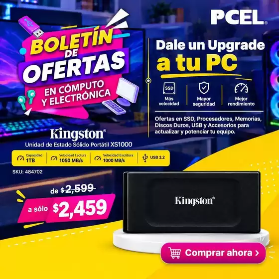 Catálogo PCEL en Tulancingo | Gangas exclusivas | 2026-09-28T00:00:00.000Z - 2026-09-30T00:00:00.000Z