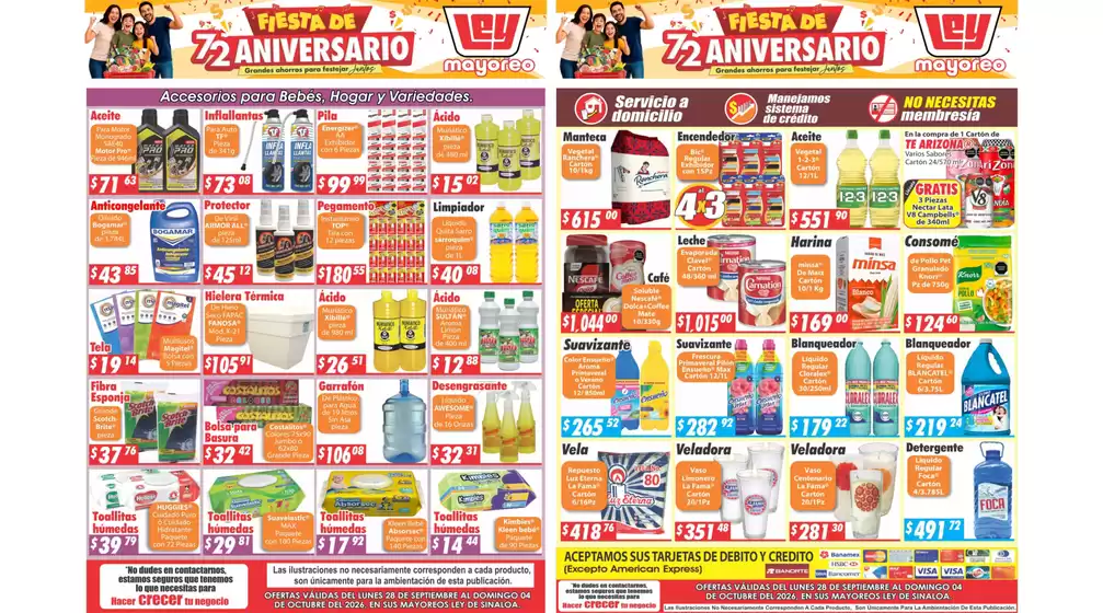 Catálogo Casa Ley | Descubre ofertas atractivas | 2026-09-28T00:00:00.000Z - 2026-10-04T00:00:00.000Z