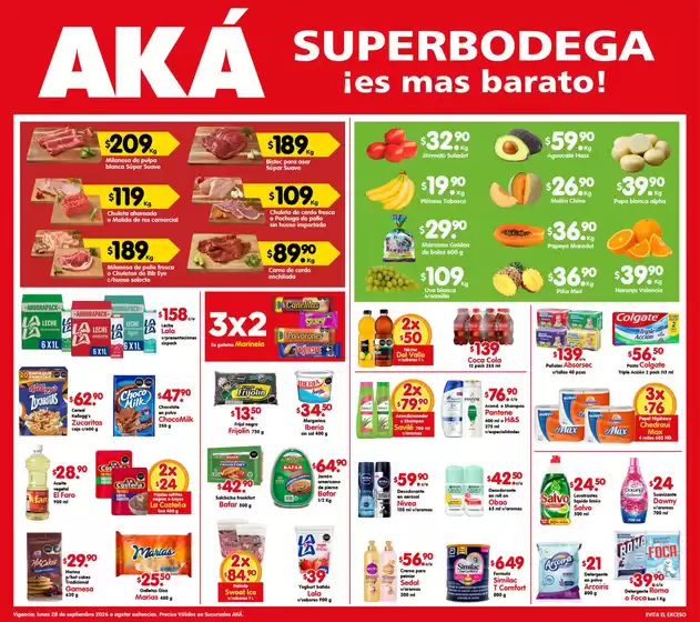 Catálogo AKÁ Superbodega | Gran variedad de ofertas | 2026-09-28T00:00:00.000Z - 2026-09-28T00:00:00.000Z