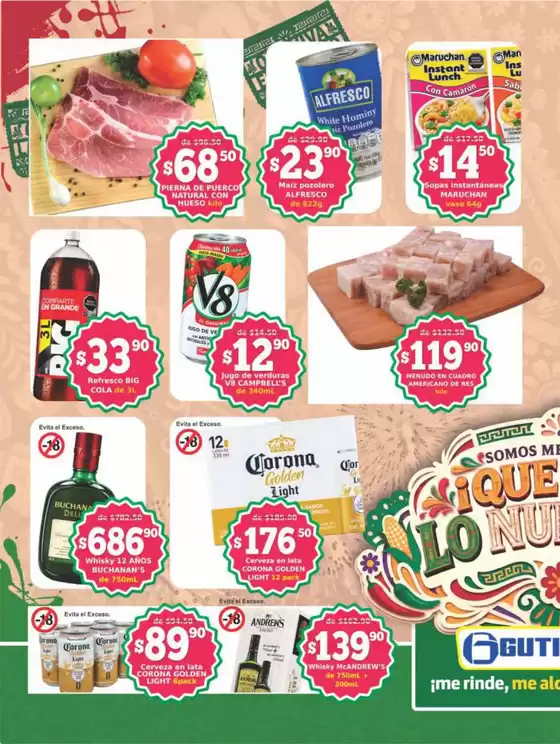 Catálogo Super Gutierrez | Grandes descuentos en productos seleccionados | 2026-09-29T00:00:00.000Z - 2026-10-01T00:00:00.000Z