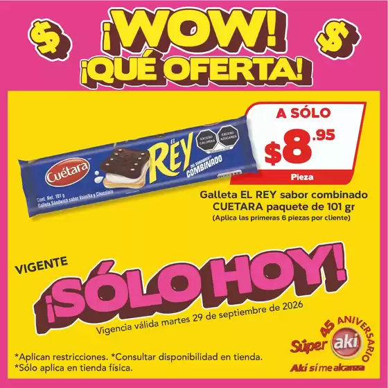 Catálogo Aki Gran Mayoreo | Promociones actuales | 2026-09-29T00:00:00.000Z - 2026-09-29T00:00:00.000Z