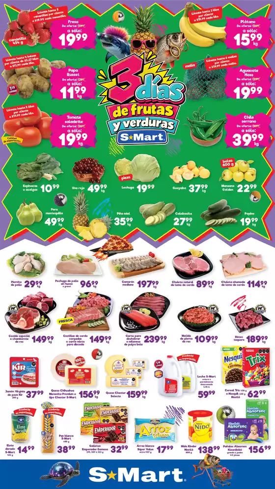 Catálogo S-Mart | Ofertas S-Mart chihuahua | 2026-09-29T00:00:00.000Z - 2026-10-01T00:00:00.000Z