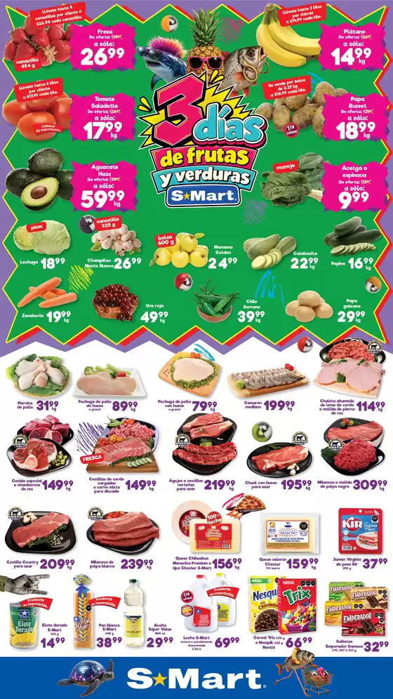 Catálogo S-Mart | Ofertas S-Mart monterrey | 2026-09-29T00:00:00.000Z - 2026-10-01T00:00:00.000Z