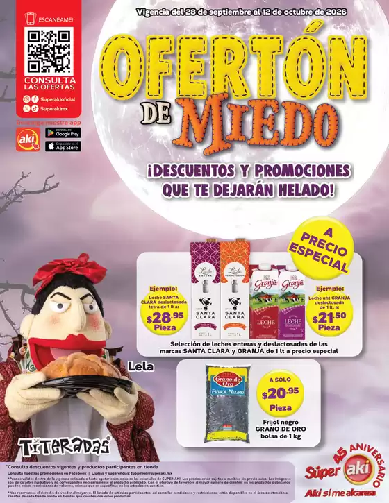 Catálogo Súper Aki en Tejería | FOLLETO OFERTON 28 SEPT AL 12 OCT 2026 compressed 2 | 2026-09-28T00:00:00.000Z - 2026-10-12T00:00:00.000Z
