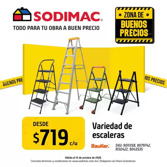 Catálogo Sodimac Constructor en Acaxochitlán | Nuestras mejores ofertas para ti | 2026-09-30T00:00:00.000Z - 2026-10-14T00:00:00.000Z