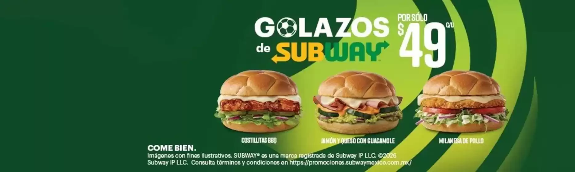 Catálogo Subway | Promos | 2026-09-30T00:00:00.000Z - 2026-10-31T00:00:00.000Z