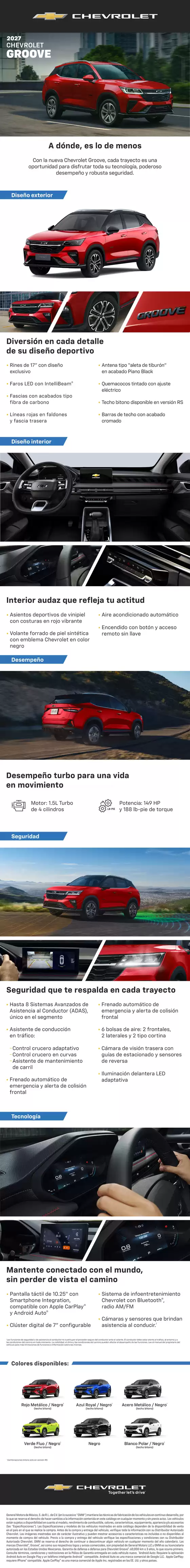 Catálogo Chevrolet | Catalogo Groove 2027 | 2026-09-30T00:00:00.000Z - 2026-10-14T00:00:00.000Z