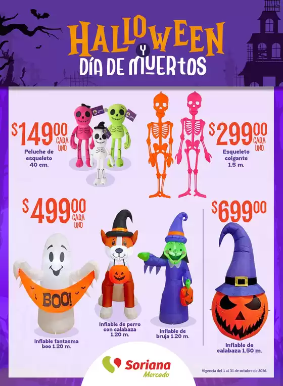 Catálogo Soriana Mercado | Ofertas para cazadores de gangas | 2026-10-01T00:00:00.000Z - 2026-10-31T00:00:00.000Z