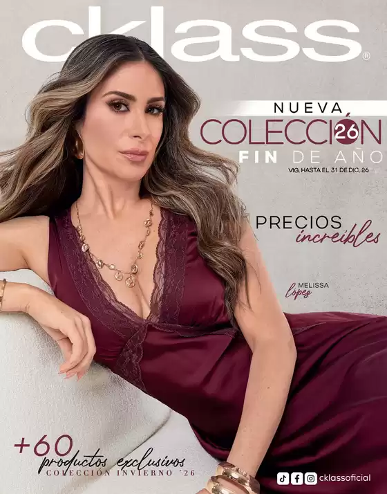 Catálogo Cklass | COLECCIÓN FIN DE AÑO | 2026-10-01T00:00:00.000Z - 2026-12-31T00:00:00.000Z