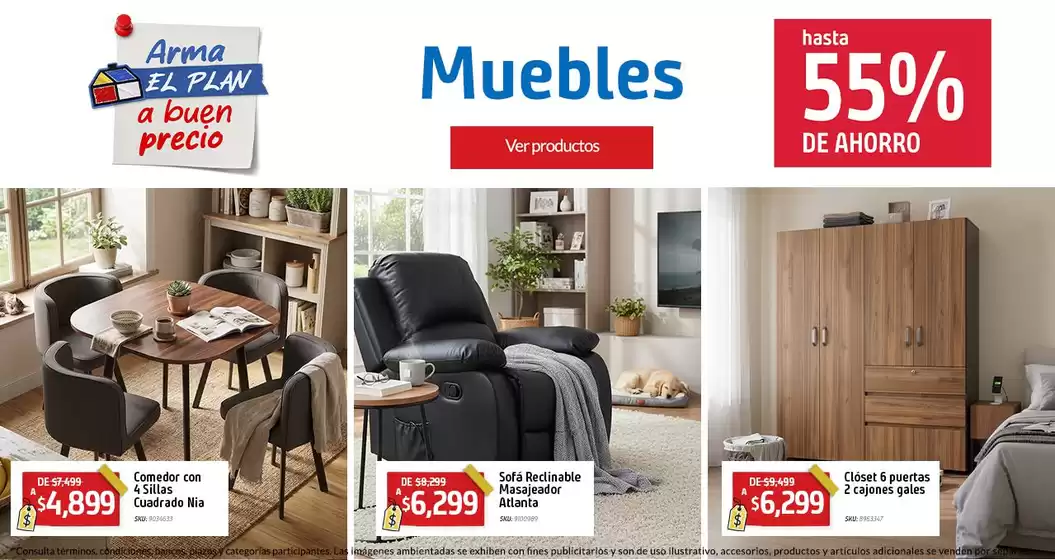 Catálogo Sodimac Homecenter | Ofertas exclusivas para nuestros clientes | 2026-10-01T00:00:00.000Z - 2026-10-31T00:00:00.000Z