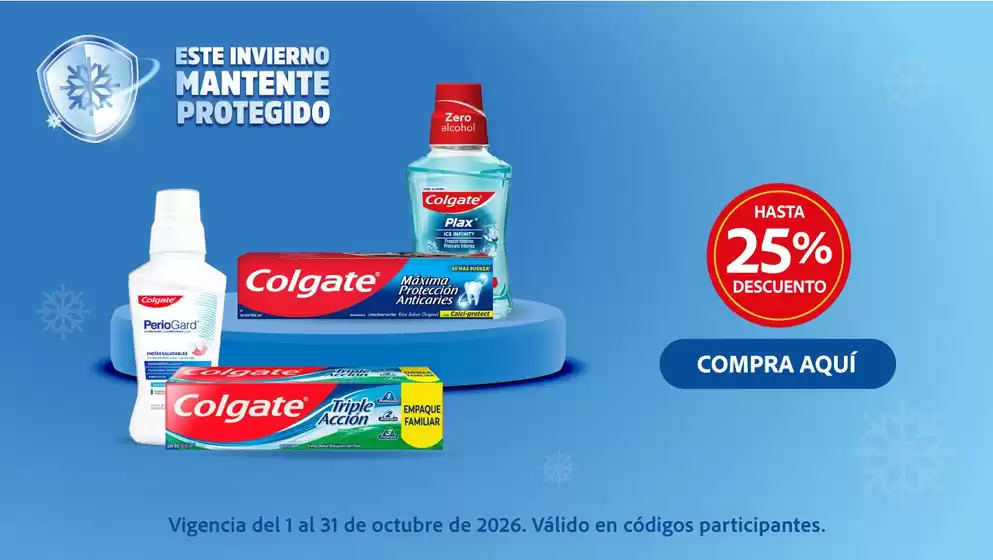 Catálogo Farmatodo | Excelente oferta para todos los clientes | 2026-10-01T00:00:00.000Z - 2026-10-31T00:00:00.000Z