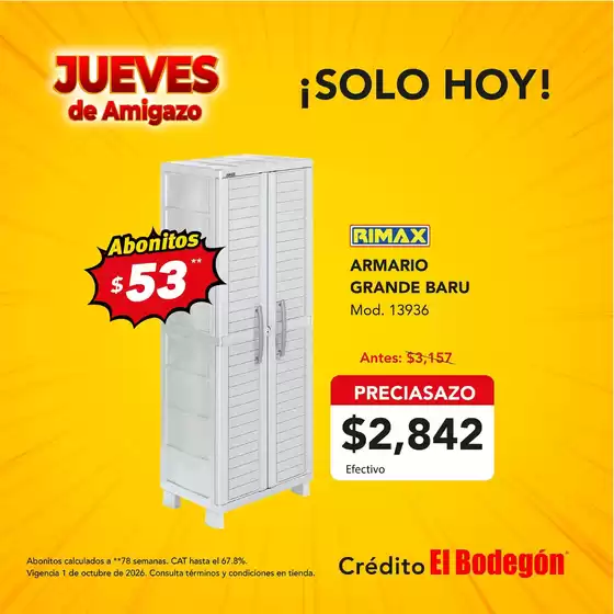 Catálogo El Bodegón | Ofertas especiales atractivas para todos | 2026-10-01T00:00:00.000Z - 2026-10-01T00:00:00.000Z