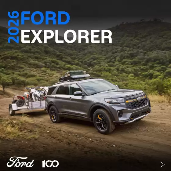 Catálogo Ford en Hermosillo | Ford explorer st 2026 catalogo descargable. | 2026-10-01T00:00:00.000Z - 2026-10-15T00:00:00.000Z