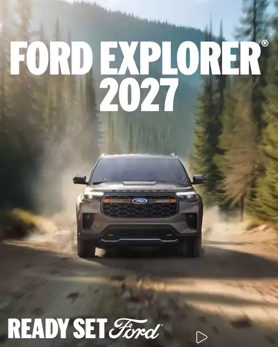 Catálogo Ford en Mixquiahuala | Ford explorer 2027 catalogo descargable. | 2026-10-01T00:00:00.000Z - 2026-10-15T00:00:00.000Z