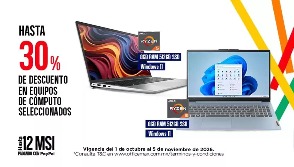 Catálogo OfficeMax | Promo | 2026-10-01T00:00:00.000Z - 2026-11-05T00:00:00.000Z