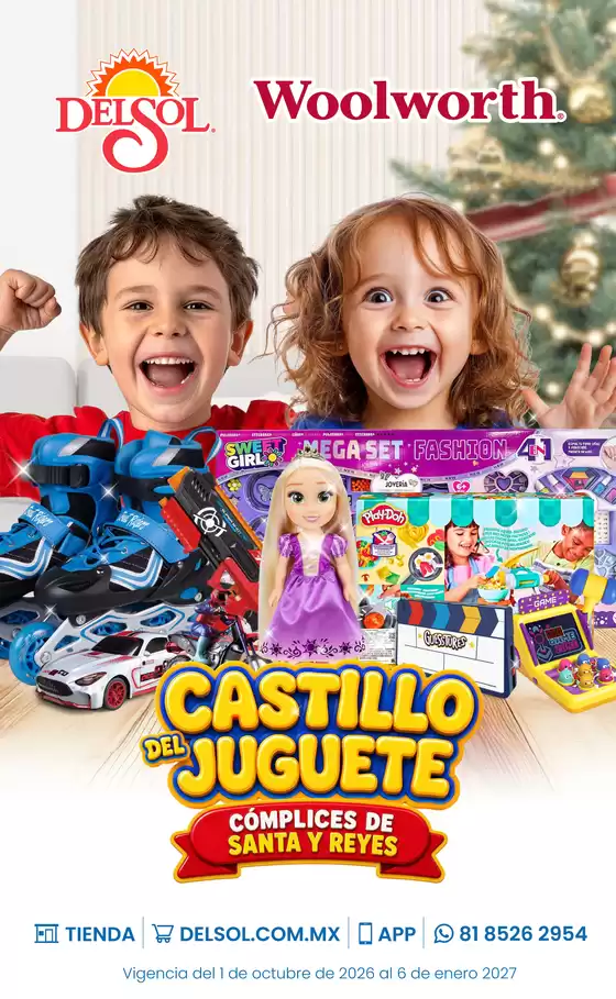 Catálogo Del Sol en San Felipe (Guanajuato) | Castillo del Juguete - Cómplices de Santa y Reyes | 2026-10-01T00:00:00.000Z - 2026-10-31T00:00:00.000Z
