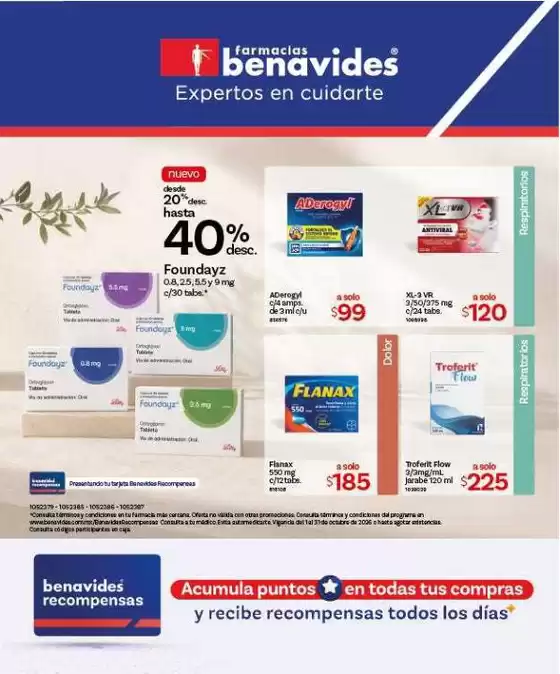 Catálogo Farmacias Benavides en Chinameca (Veracruz) | Catálogo Farmacias Benavides | 2026-10-01T00:00:00.000Z - 2026-10-31T00:00:00.000Z