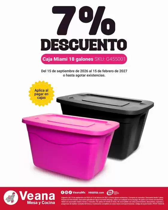 Catálogo Veana | Promos | 2026-10-02T00:00:00.000Z - 2027-02-15T00:00:00.000Z