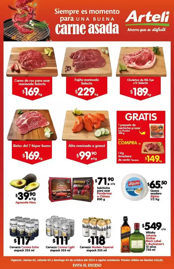Catálogo Arteli | Nuestras mejores ofertas para ti | 2026-10-02T00:00:00.000Z - 2026-10-04T00:00:00.000Z