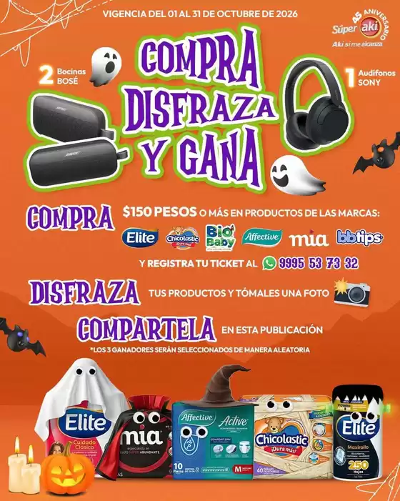 Catálogo Aki Gran Mayoreo en Santiago de Querétaro | Gangas y ofertas actuales | 2026-10-01T00:00:00.000Z - 2026-10-31T00:00:00.000Z