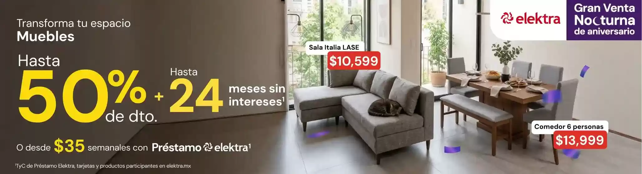 Catálogo Elektra | Nuestras mejores gangas | 2026-10-02T00:00:00.000Z - 2026-10-31T00:00:00.000Z