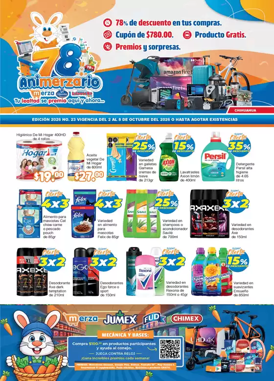Catálogo Merza | Ofertas principales y descuentos | 2026-10-02T00:00:00.000Z - 2026-10-08T00:00:00.000Z