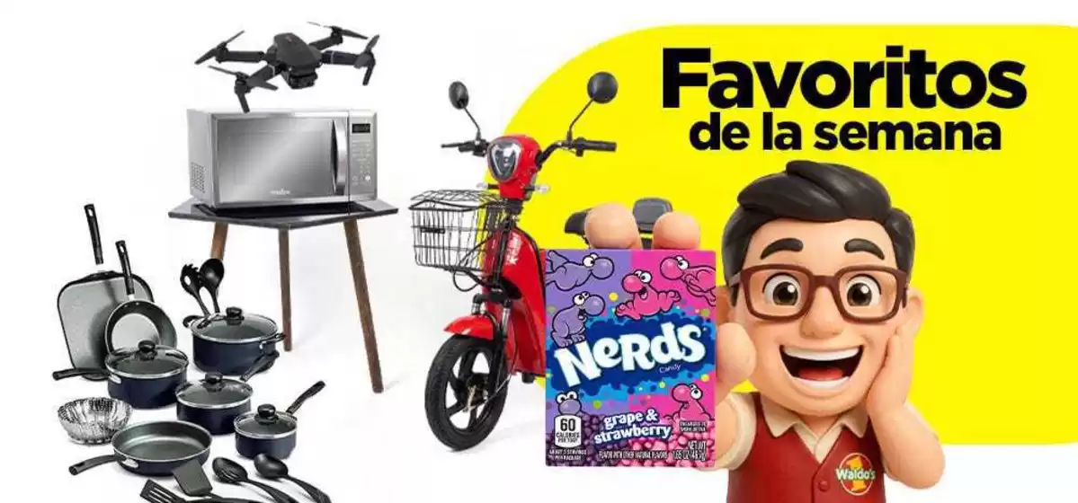 Catálogo Waldos | Ofertas principales para todos los cazadores de gangas | 2026-10-05T00:00:00.000Z - 2026-10-31T00:00:00.000Z