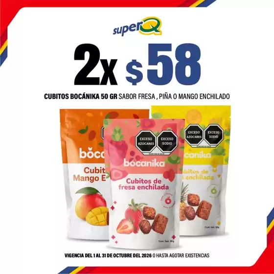 Catálogo Super Q | Ofertas para cazadores de gangas | 2026-10-01T00:00:00.000Z - 2026-10-31T00:00:00.000Z