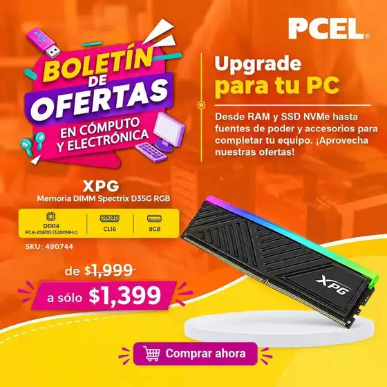 Catálogo PCEL | Ofertas principales y descuentos | 2026-10-05T00:00:00.000Z - 2026-10-31T00:00:00.000Z