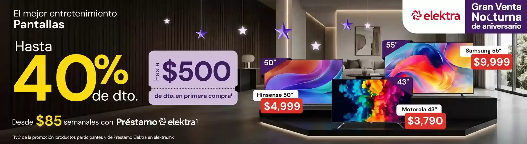 Catálogo Elektra | Descubre ofertas atractivas | 2026-10-05T00:00:00.000Z - 2026-10-31T00:00:00.000Z